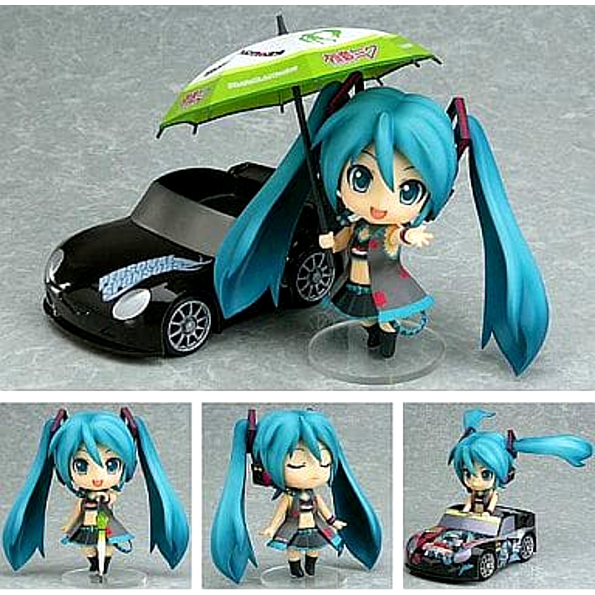 Hatsune Miku RQ Ver. Black VOCALOID Nendoroid 075 Individual Sponsor Bonus for Miku Z4 Phase 2 [USED]