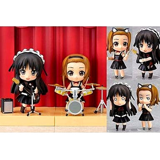 Mio Akiyama Ritsu Tainaka Live Stage Set K-On! Nendoroid 101 [USED]