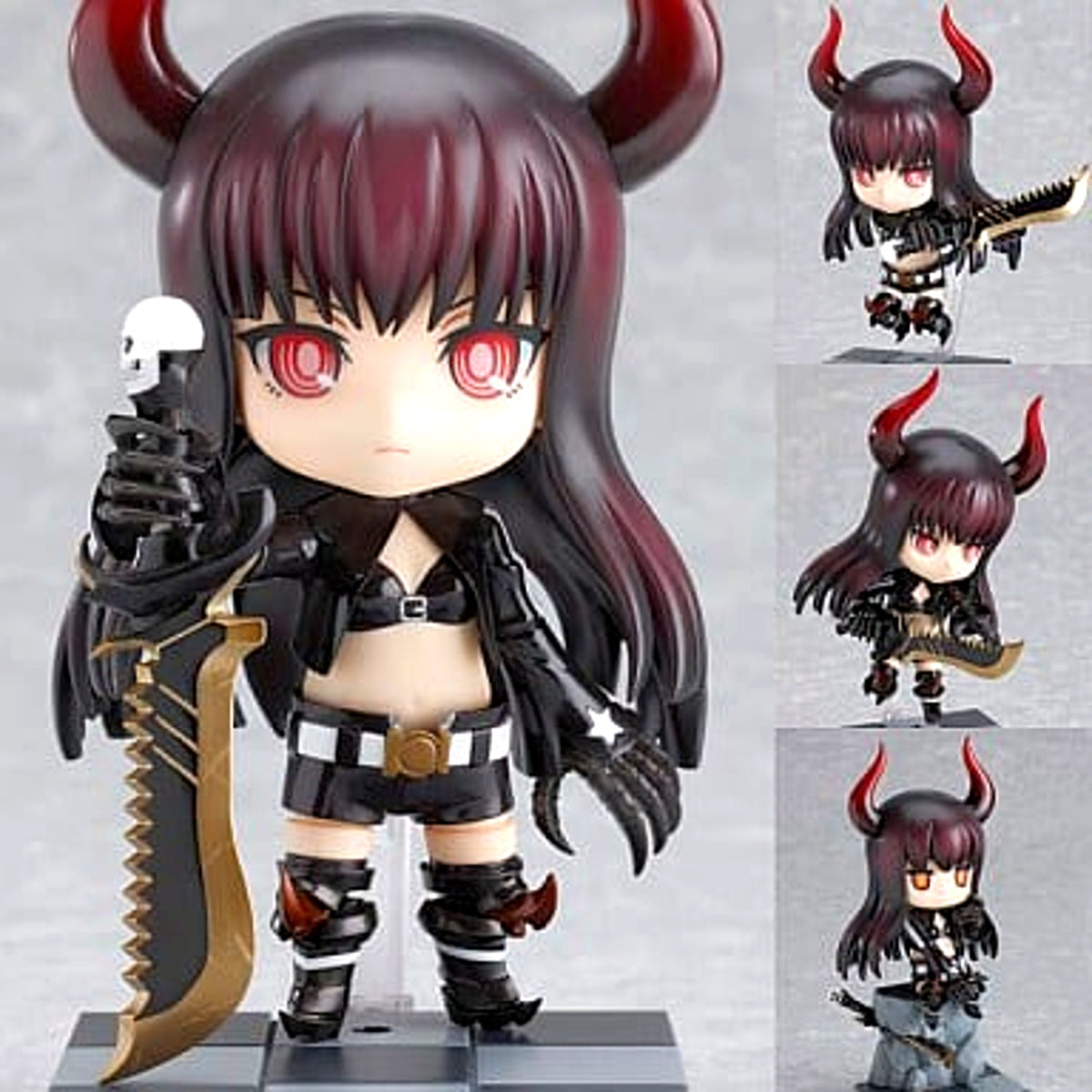 Black Gold Saw Black Rock Shooter Nendoroid 145 [USED]