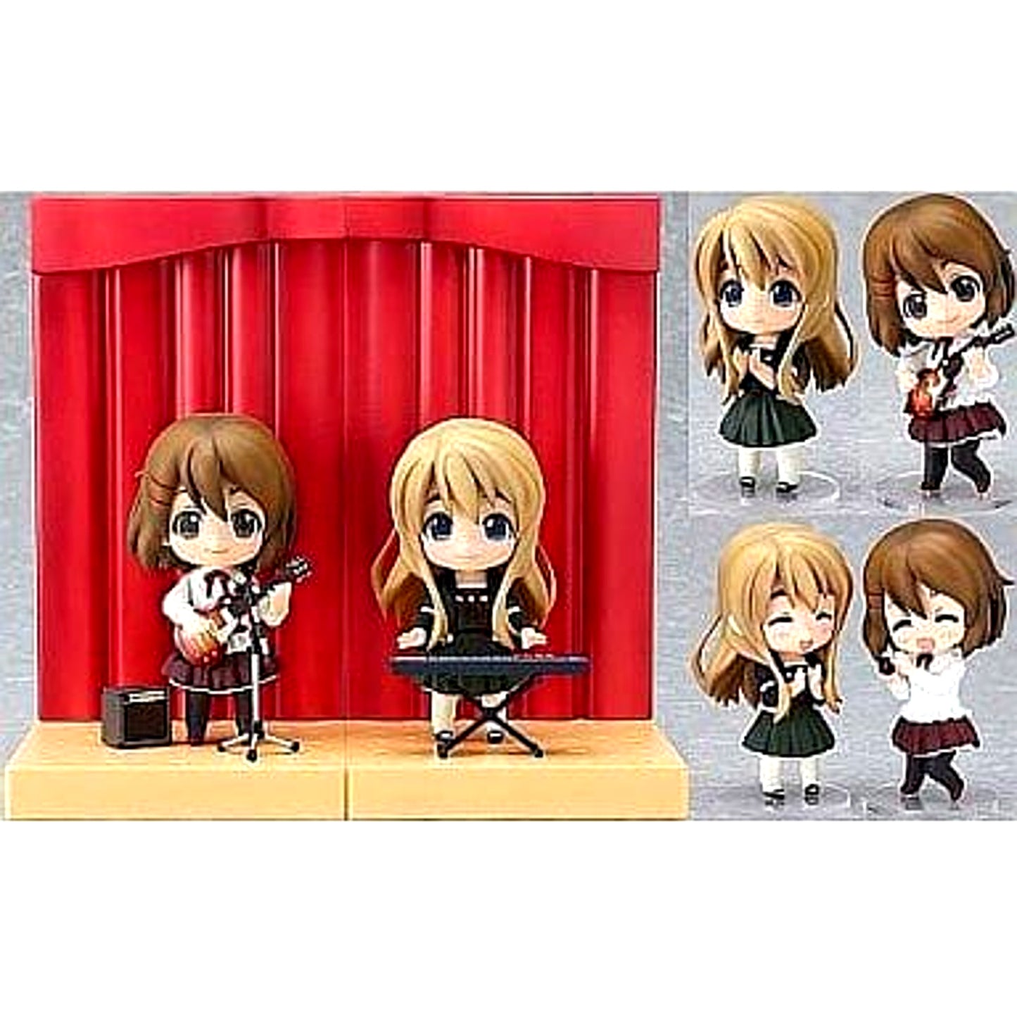 Yui Hirasawa Tsumugi Kotobuki Live Stage Set K-On! Nendoroid 110 [USED]