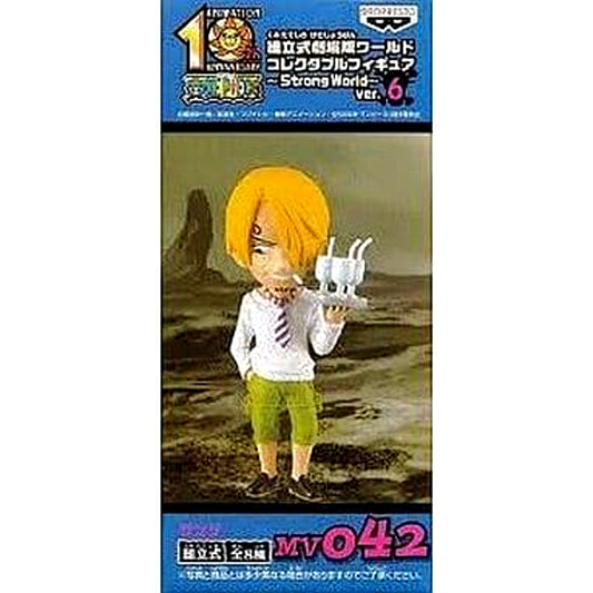 Sanji One Piece Movie Strong World Assembly World Collectable Figure Ver.6 MV042 [USED]