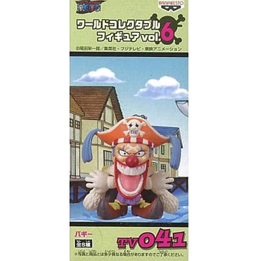 Buggy One Piece World Collectable Figure Vol.6 TV041 [USED]