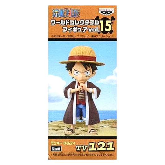 Monkey D. Luffy One Piece World Collectable Figure Vol. 15 TV121 [USED]