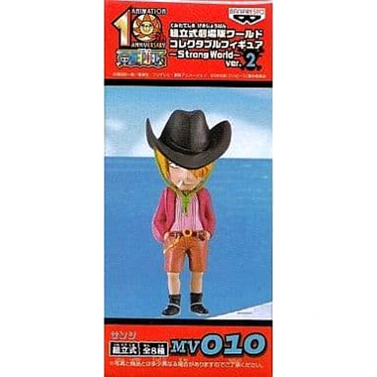 Sanji One Piece Movie Strong World Assembly World Collectable Figure Ver.2 MV010 [USED]