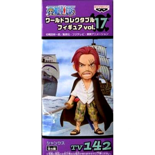 Shanks One Piece World Collectable Figure Vol. 17 TV142 [USED]