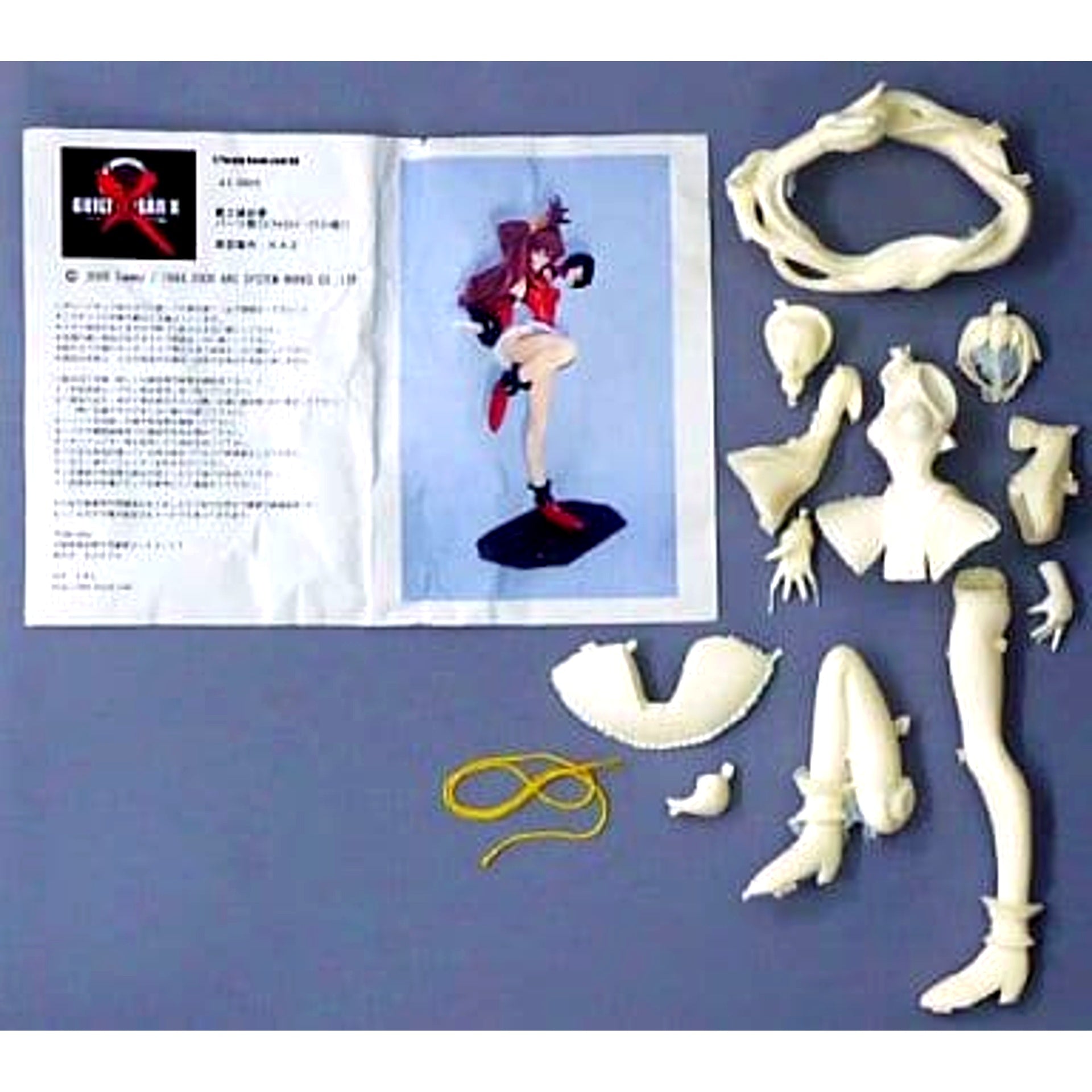 Jam Kuradoberi 1/7 Guilty Gear X Resin Cast Kit Wonder Festival 2001 Restart Product [USED]