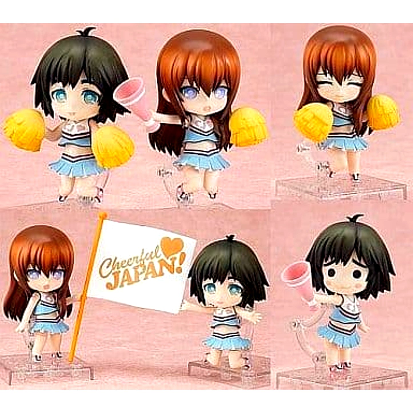 Kurisu Makise Mayuri Shiina Cheerful Ver. Steins;Gate Nendoroid 197 [USED]