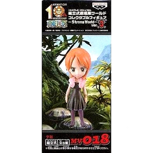 Nami One Piece Movie Strong World Assembly World Collectable Figure Ver.3 MV018 [USED]