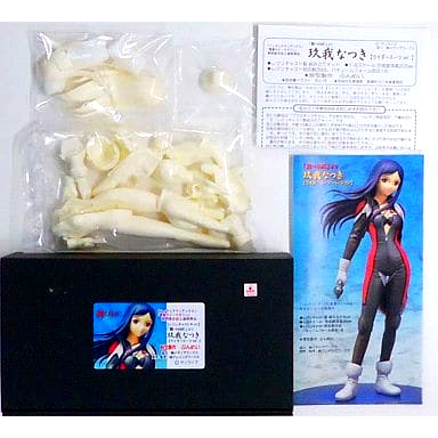 Natsuki Kuga Rider Suit Ver. Mai-HiME 1/8 Resin Cast Kit Figure Maniax & Dengeki Hobby Magazine Limited Time Mail Order Product [USED]