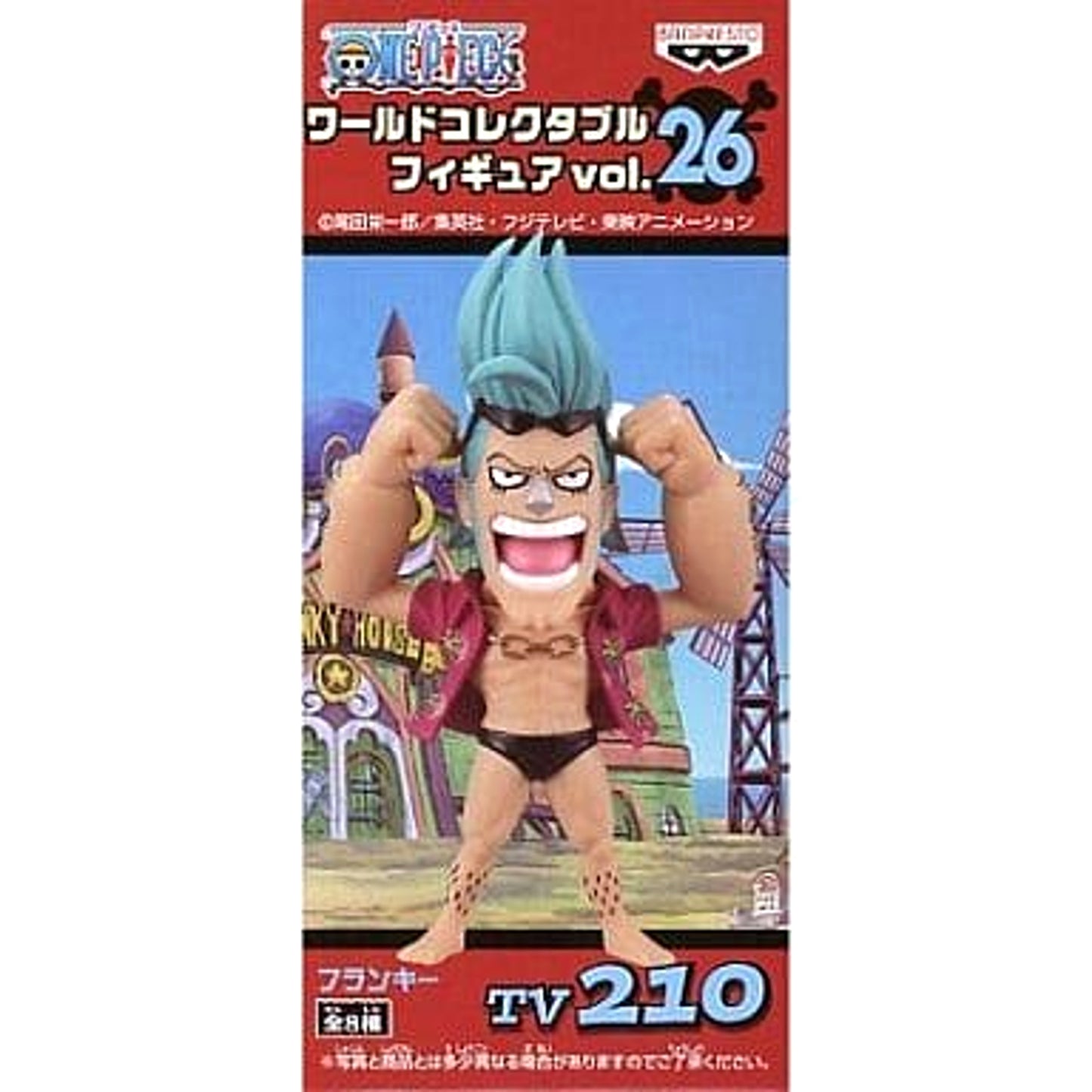 Franky One Piece World Collectable Figure Vol.26 [USED]
