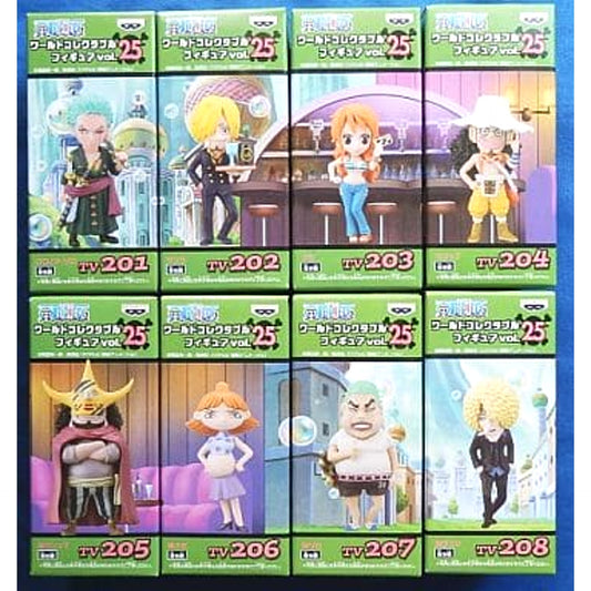 Roronoa Zoro & Others One Piece All 8 Types Set World Collectable Figure Vol.25 [USED]