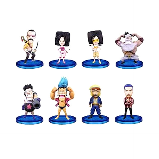 Franky & Others One Piece All 8 Types Set World Collectable Figure Vol.26 [USED]