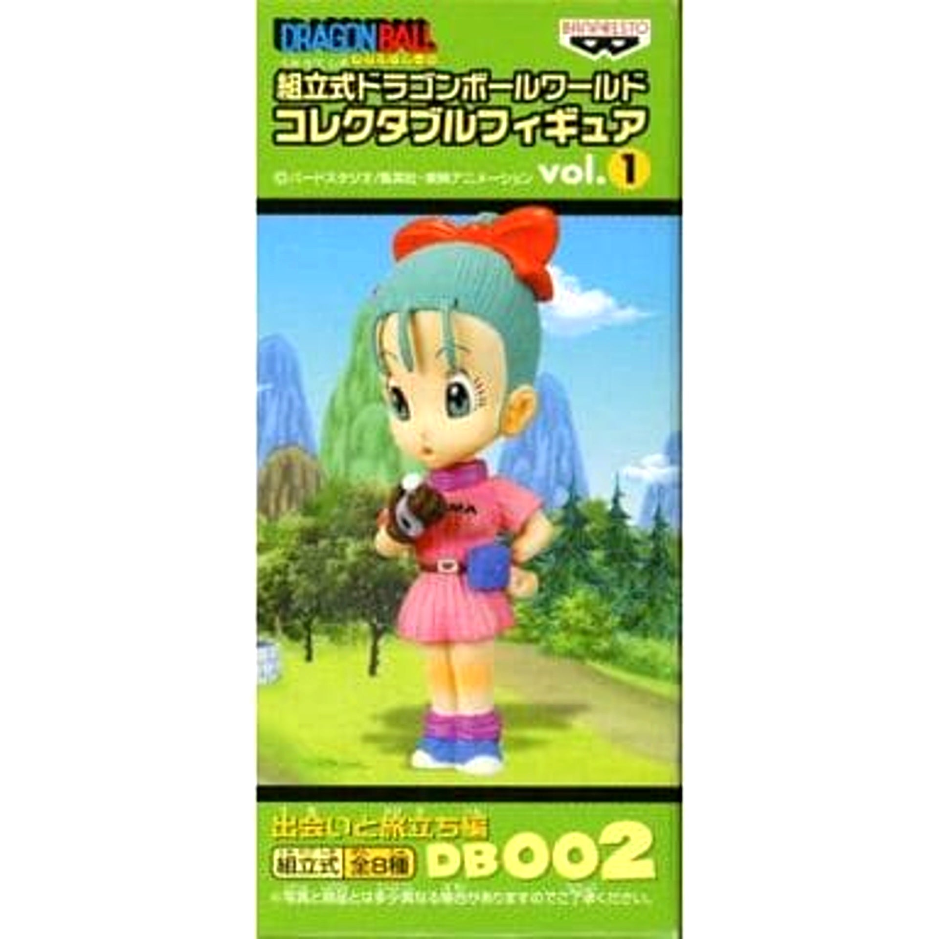 Dragon Ball Bulma Assembled Dragon Ball World Collectable Figure Vol.1 Meeting and Departure Saga DB002 [USED]