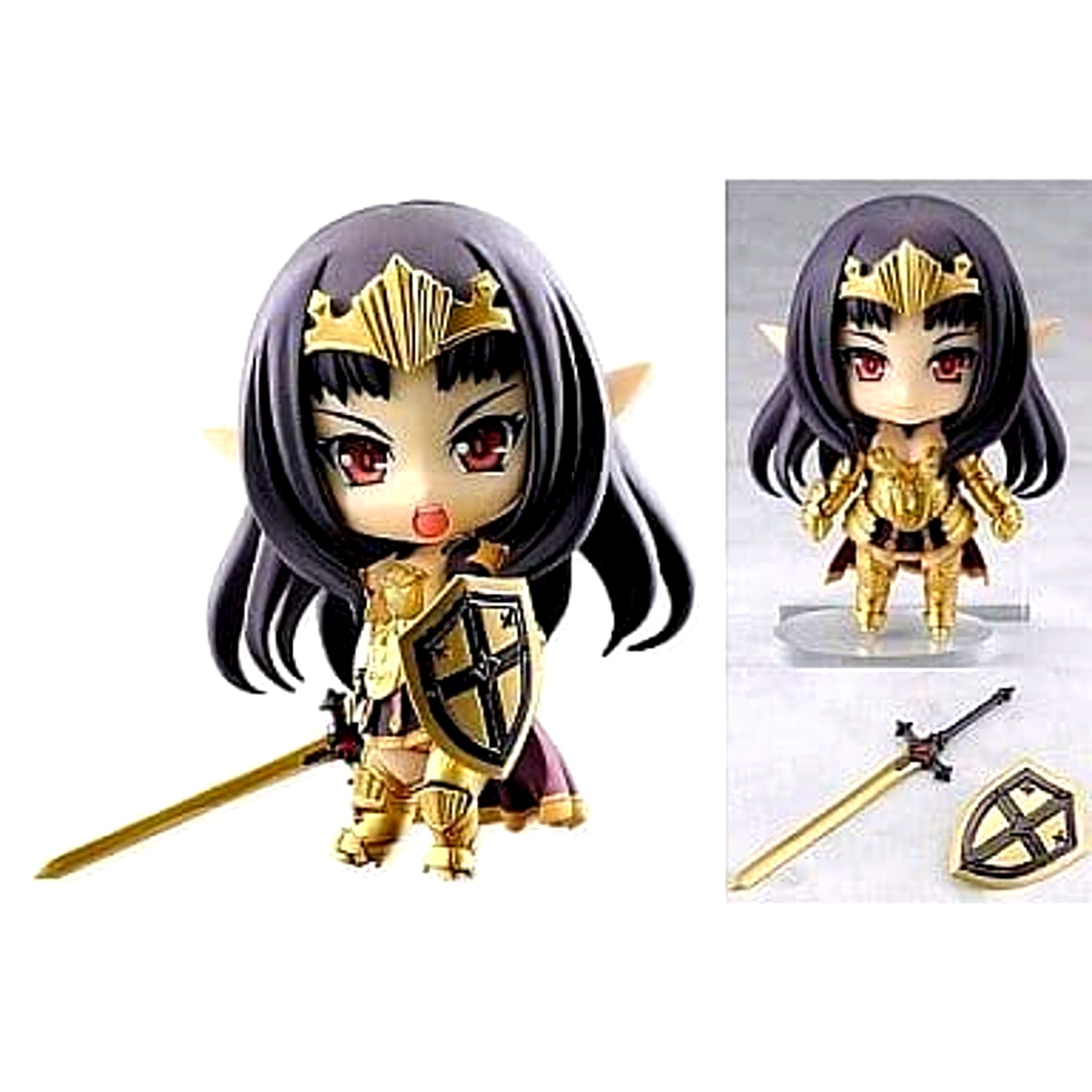 Annelotte Dark Knight Ver. Queen's Blade Rebellion Nendoroid 245b Freshly Picked! Hobby Channel Exclusive [USED]
