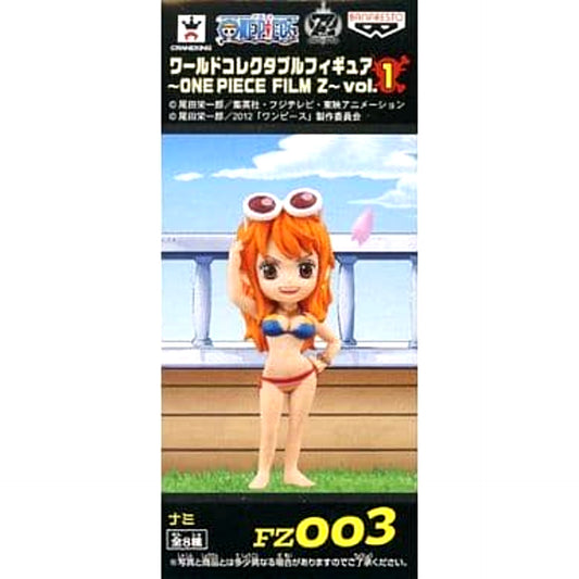 Nami One Piece World Collectable Figure One Piece Film Z Vol.1 [USED]