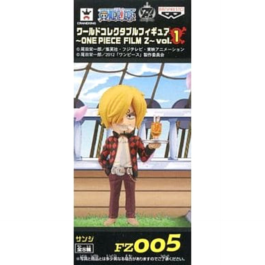 Sanji One Piece World Collectable Figure One Piece Film Z Vol.1 [USED]