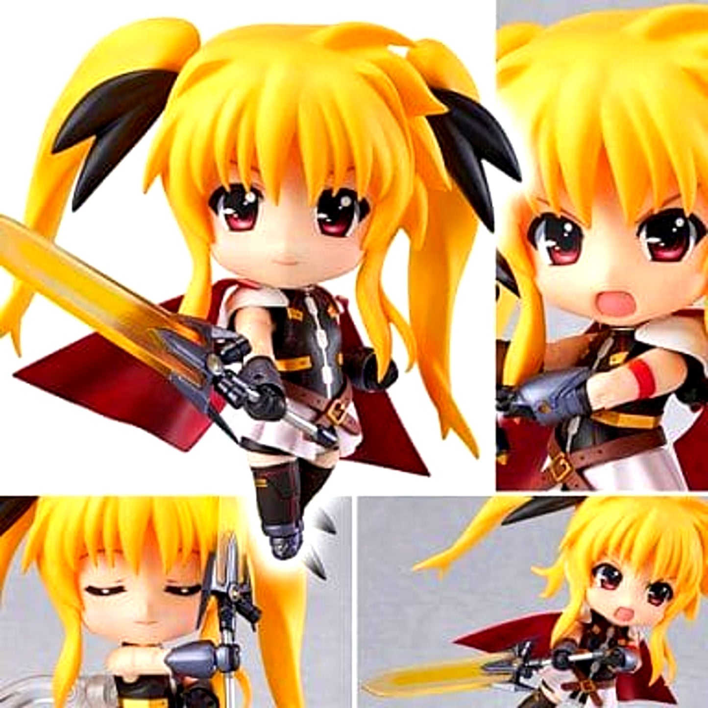 Fate Testarossa Blaze Form Edition Magical Girl Lyrical Nanoha: The Movie 2nd A's Nendoroid 289 [USED]