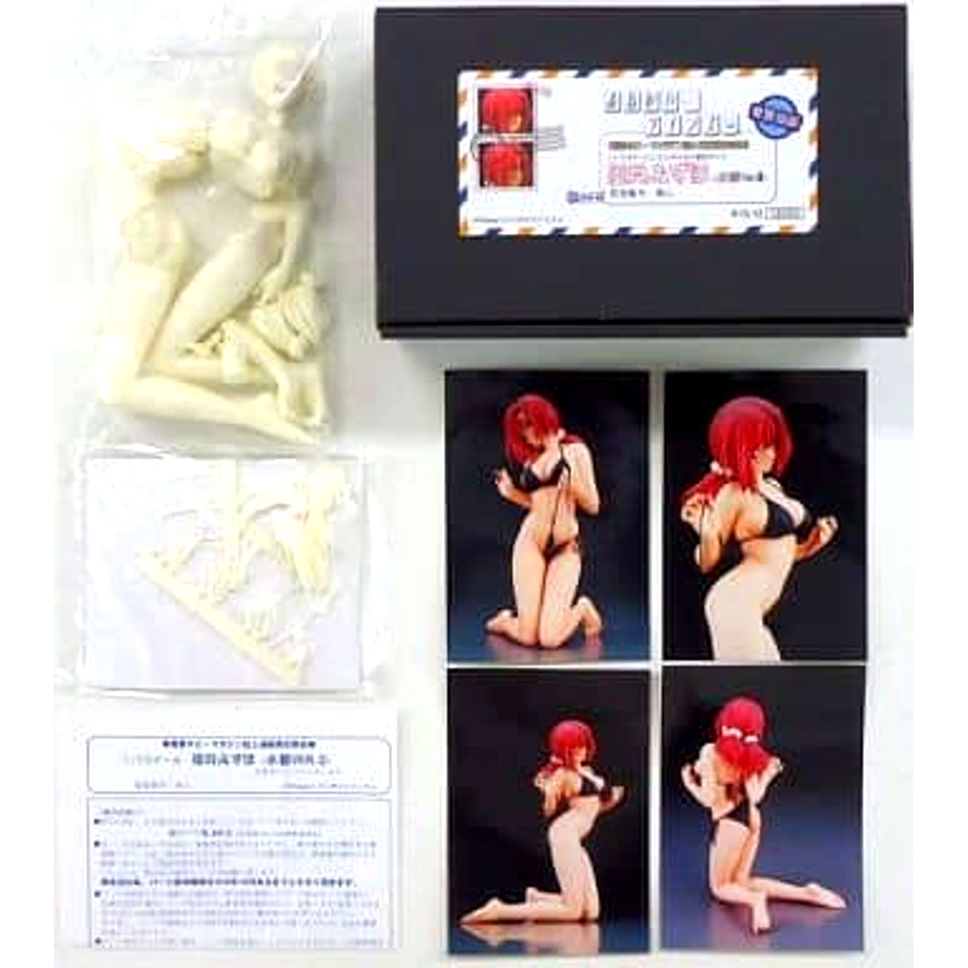 Mizuho Kazami Swimsuit Ver.2 Onegai Twins Resin Cast Kit 1/7 Scale Dengeki Hobby Magazine Mail Order Only [USED]