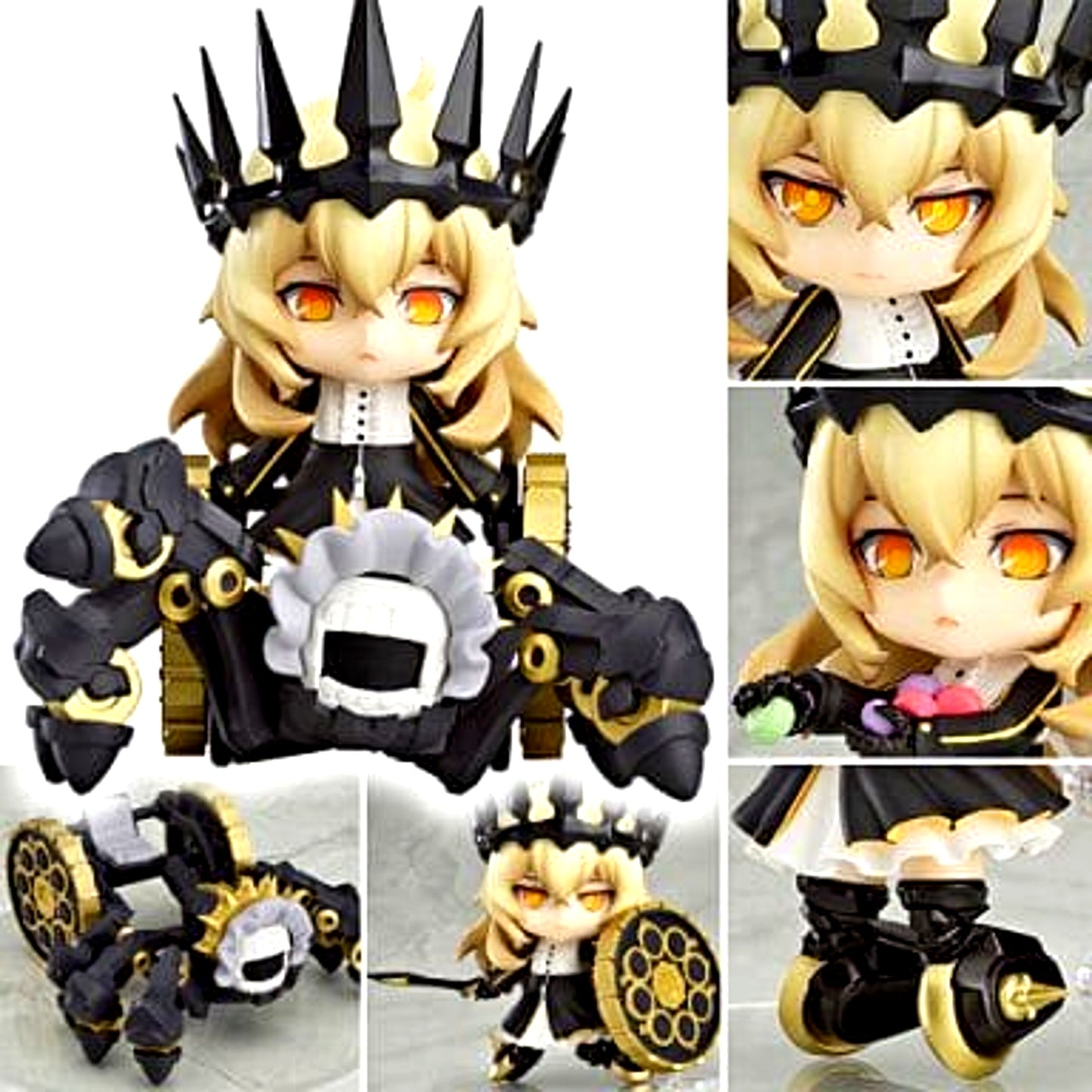 Chariot with Tank Mary Set TV ANIMATION Ver. Black Rock Shooter Nendoroid 315 [USED]