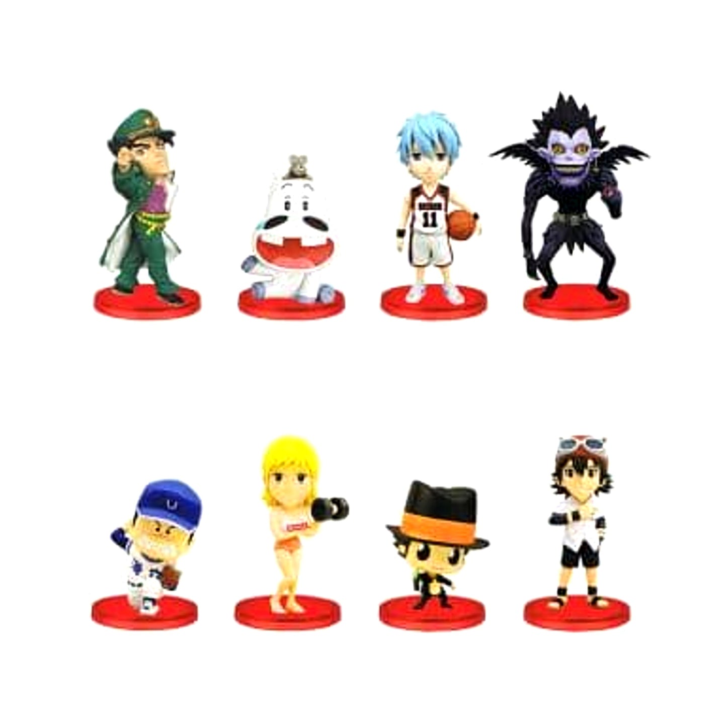 Tetsuya Kuroko & Others All 8 Types Set World Collectable Figure J STARS Vol.2 [USED]