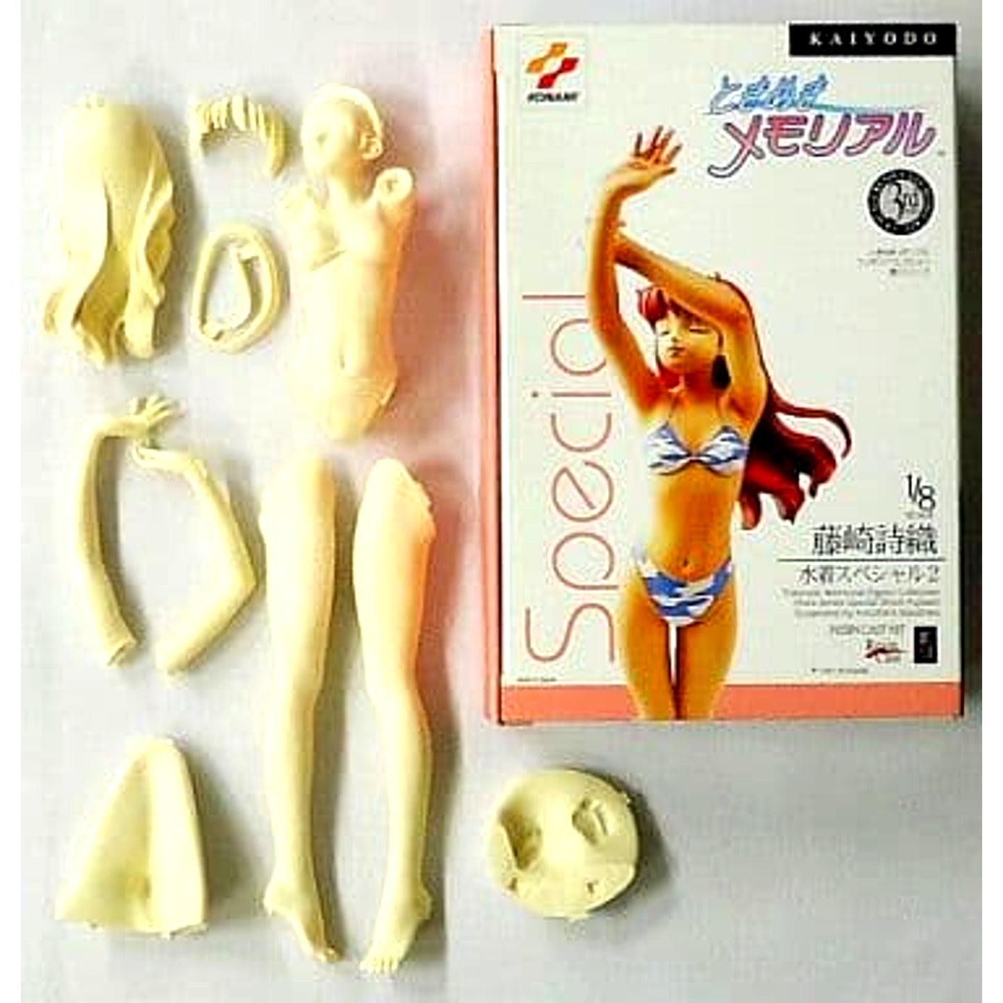 Shiori Fujisaki Swimsuit Special 2 Tokimeki Memorial Figure Collection 3rd Series 1/8 Resin Cast Kit [USED]