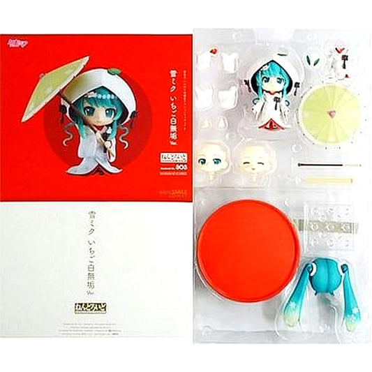 Snow Miku Character Vocal Series 01 Hatsune Miku Nendoroid Strawberry White Kimono Ver. Event & Online Shop Limited [USED]