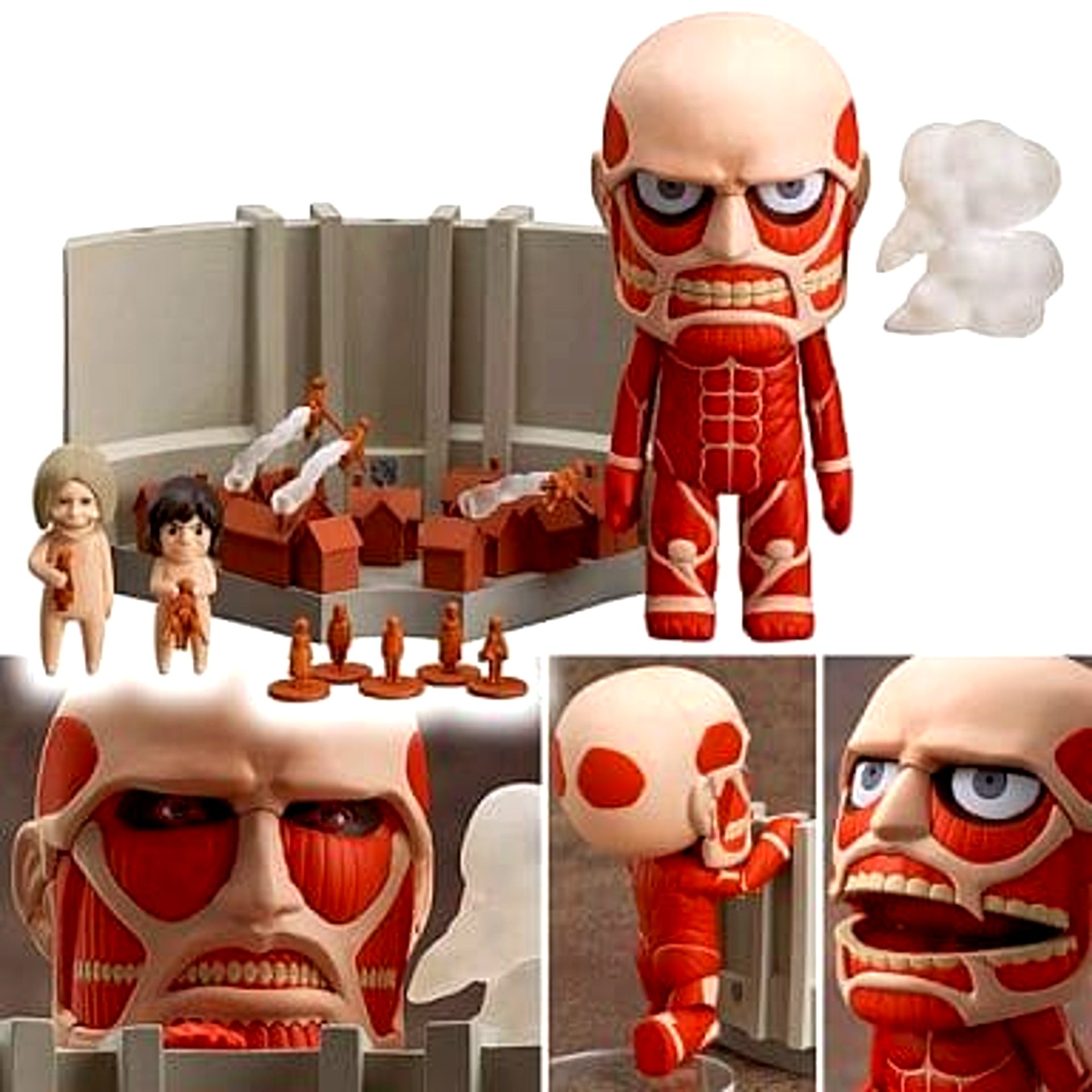 Colossal Titan Attack on Titan Play Set Attack on Titan Nendoroid 360 [USED]