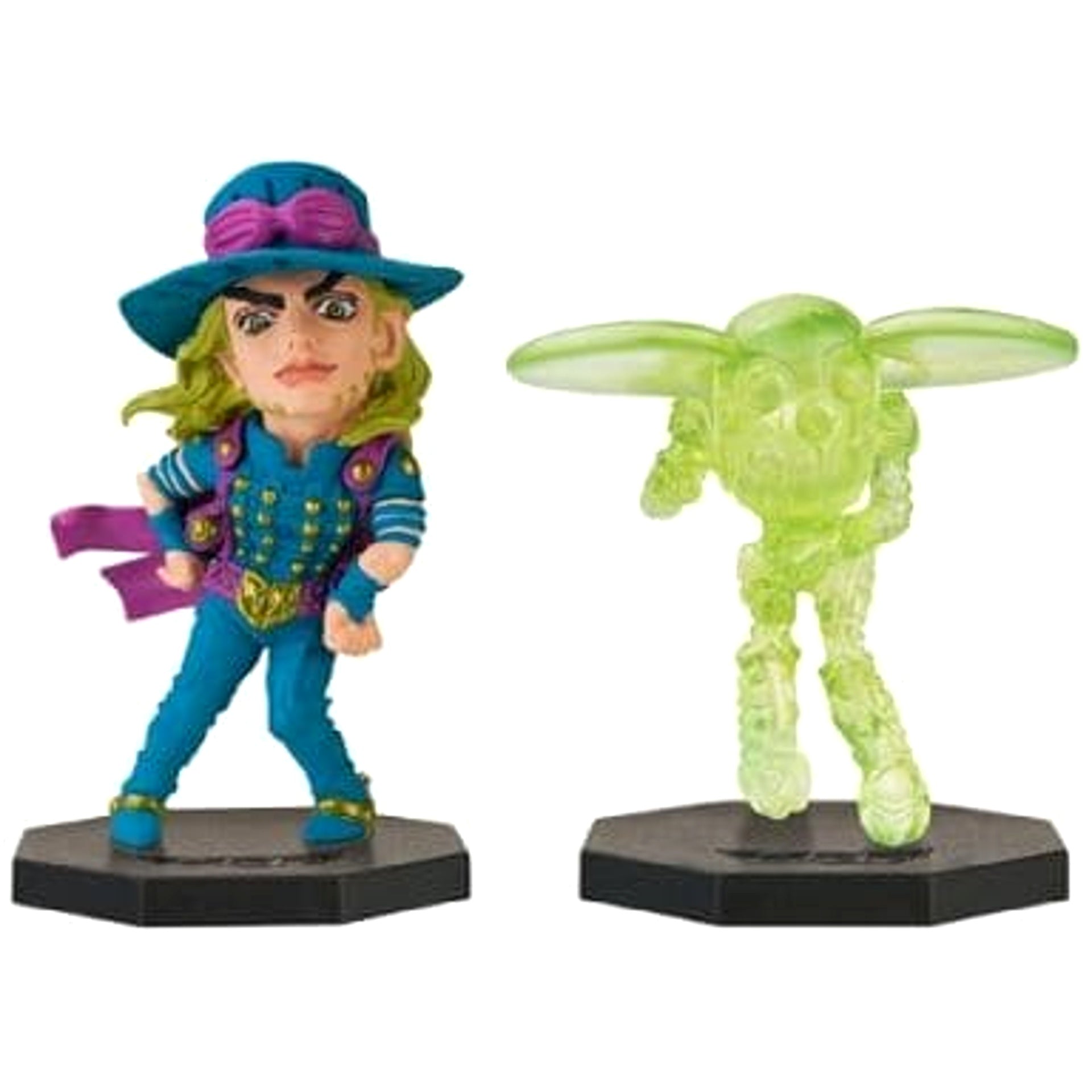 Gyro Zeppeli JoJo's Bizarre Adventure Part 7: Steel Ball Run Ichiban Kuji World Collectable Figure Stand Set Prize D [USED]