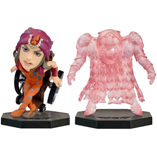 Johnny Joestar JoJo's Bizarre Adventure Part 7: Steel Ball Run Ichiban Kuji World Collectible Figure Stand Set Prize D [USED]