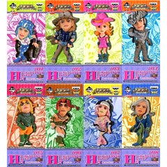 Gyro Zeppeli & Others JoJo's Bizarre Adventure Part 7: Steel Ball Run All 8 Types Set Ichiban Kuji World Collectable Figure Prize H [USED]