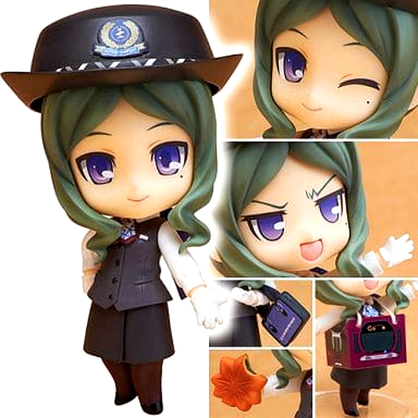 Marina Matoba Tetsudou Musume Nendoroid 374 [USED]