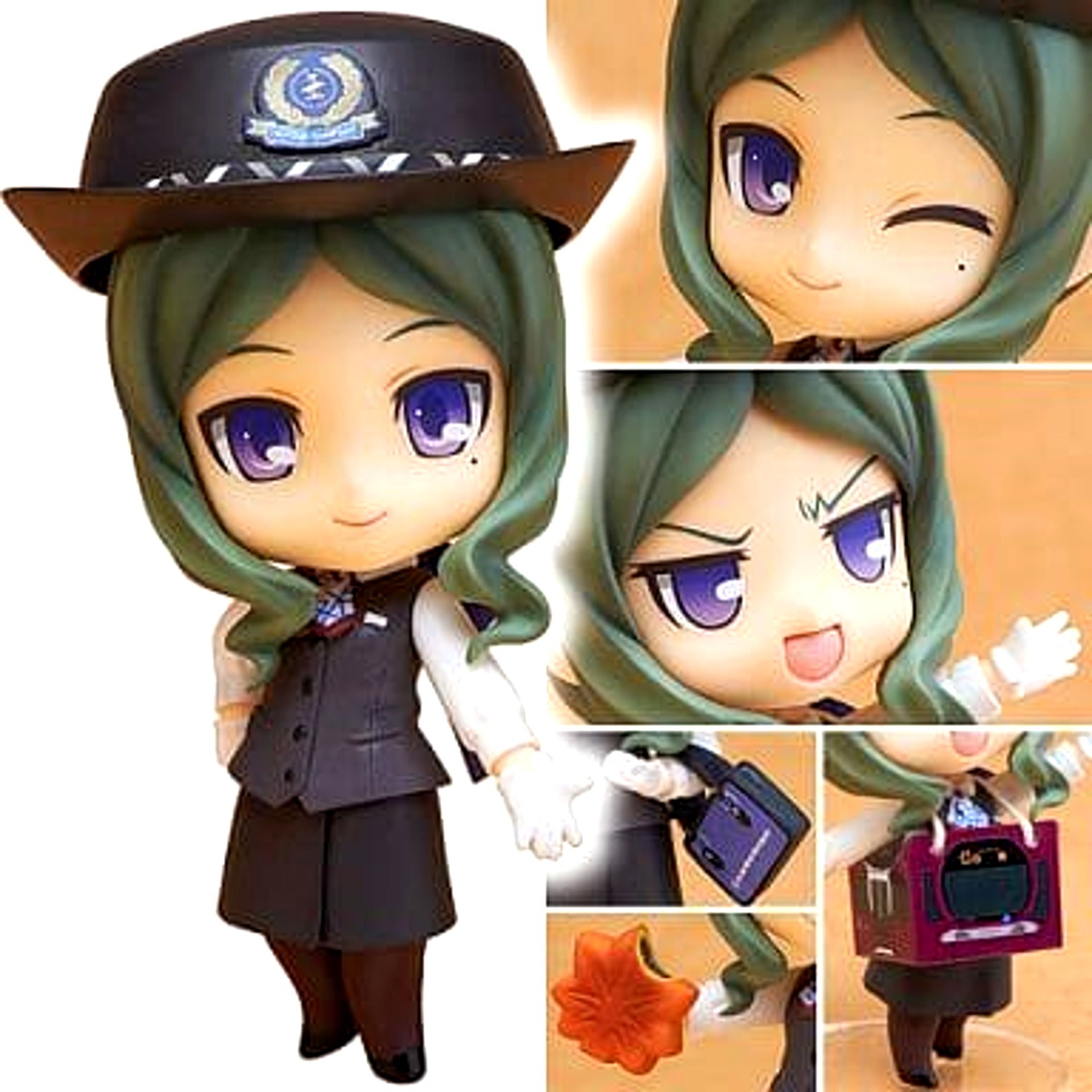 Marina Matoba Tetsudou Musume Nendoroid 374 [USED]