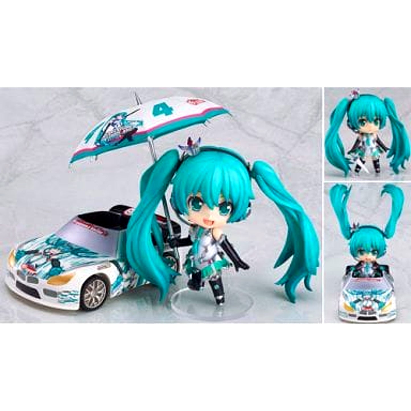 Racing Miku 2013 Ver. Character Vocal Series 01 Hatsune Miku Nendoroid Good Smile Racing 2013 Personal Sponsor Bonus [USED]