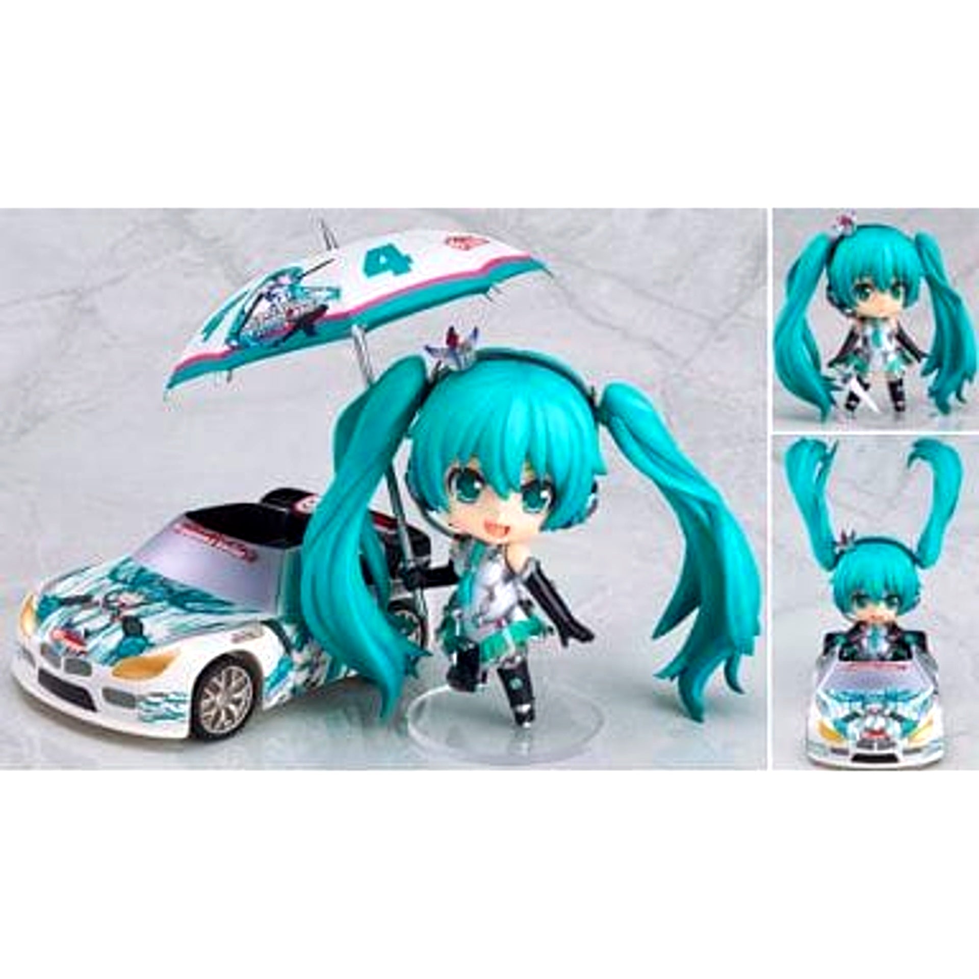 Racing Miku 2013 Ver. Character Vocal Series 01 Hatsune Miku Nendoroid Good Smile Racing 2013 Personal Sponsor Bonus [USED]