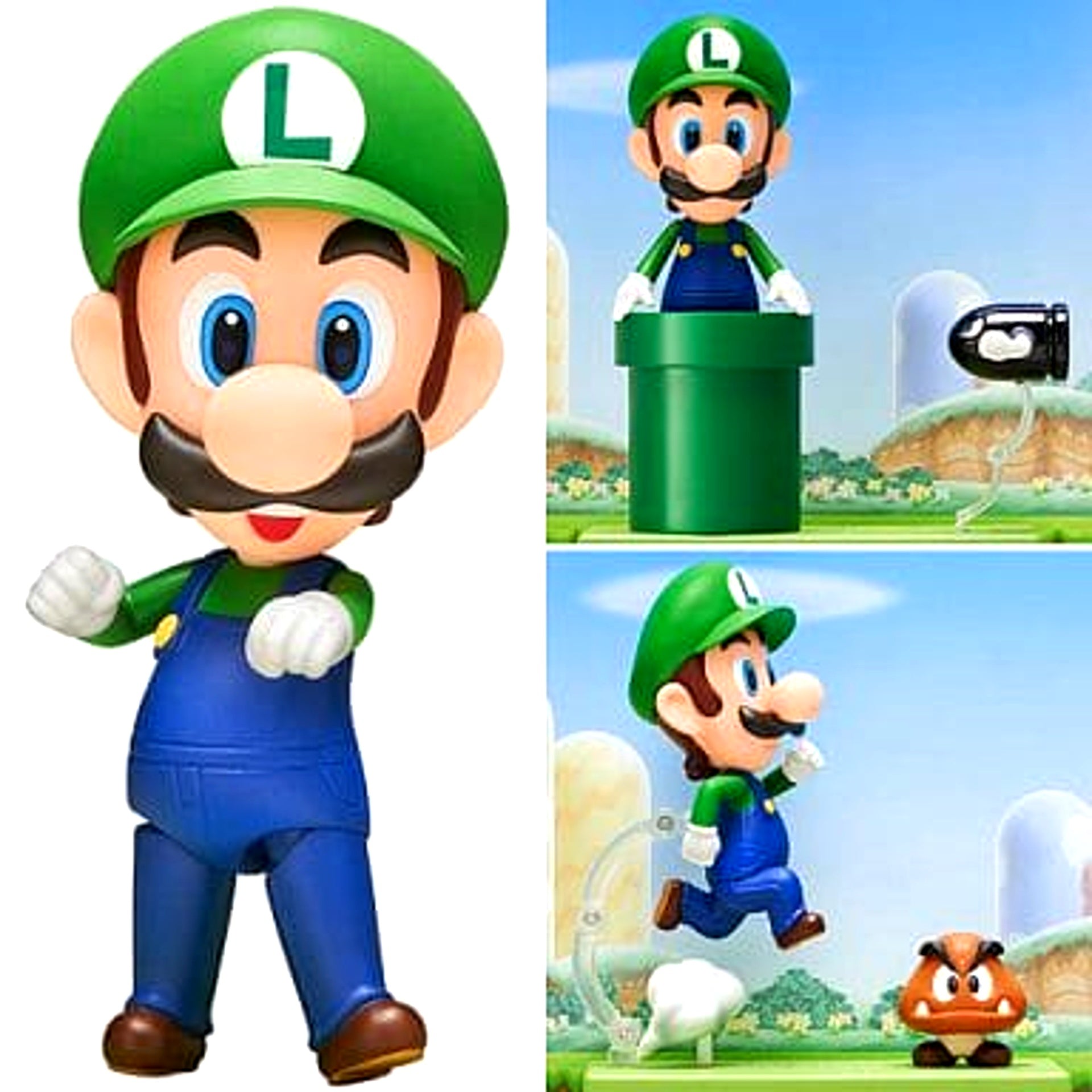 Luigi Super Mario Nendoroid 393 [USED]