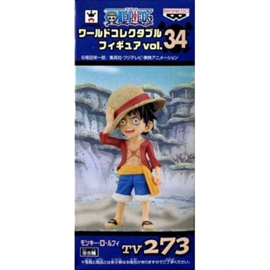 Monkey D. Luffy One Piece World Collectable Figure Vol.34 [USED]