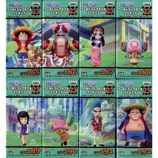 Monkey D. Luffy & Others One Piece All 8 Types Set World Collectable Figure Vol.23 [USED]