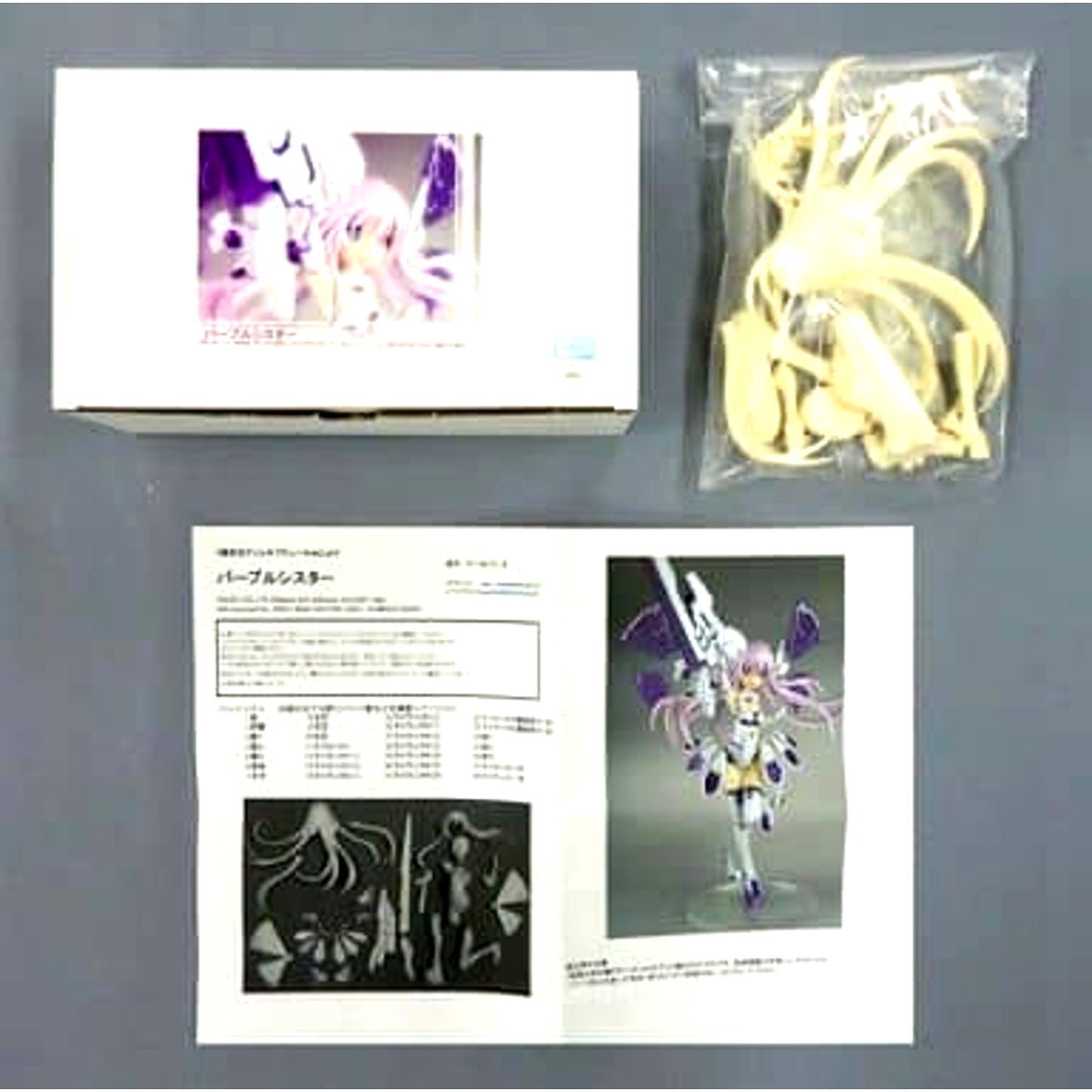 Hyperdimension Neptunia mk2 Purple Sister Garage Kit Wonder Festival 2012 Summer Exclusive [USED]
