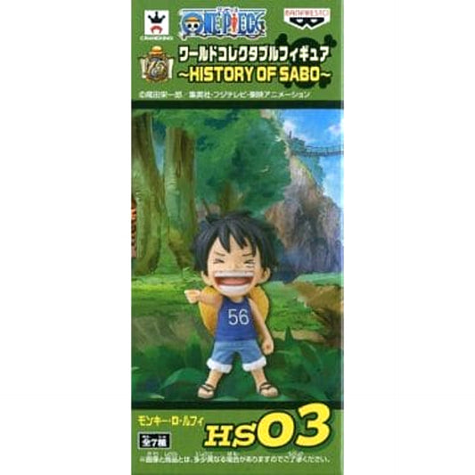 Monkey D. Luffy Childhood One Piece World Collectable Figure HISTORY OF SABO [USED]