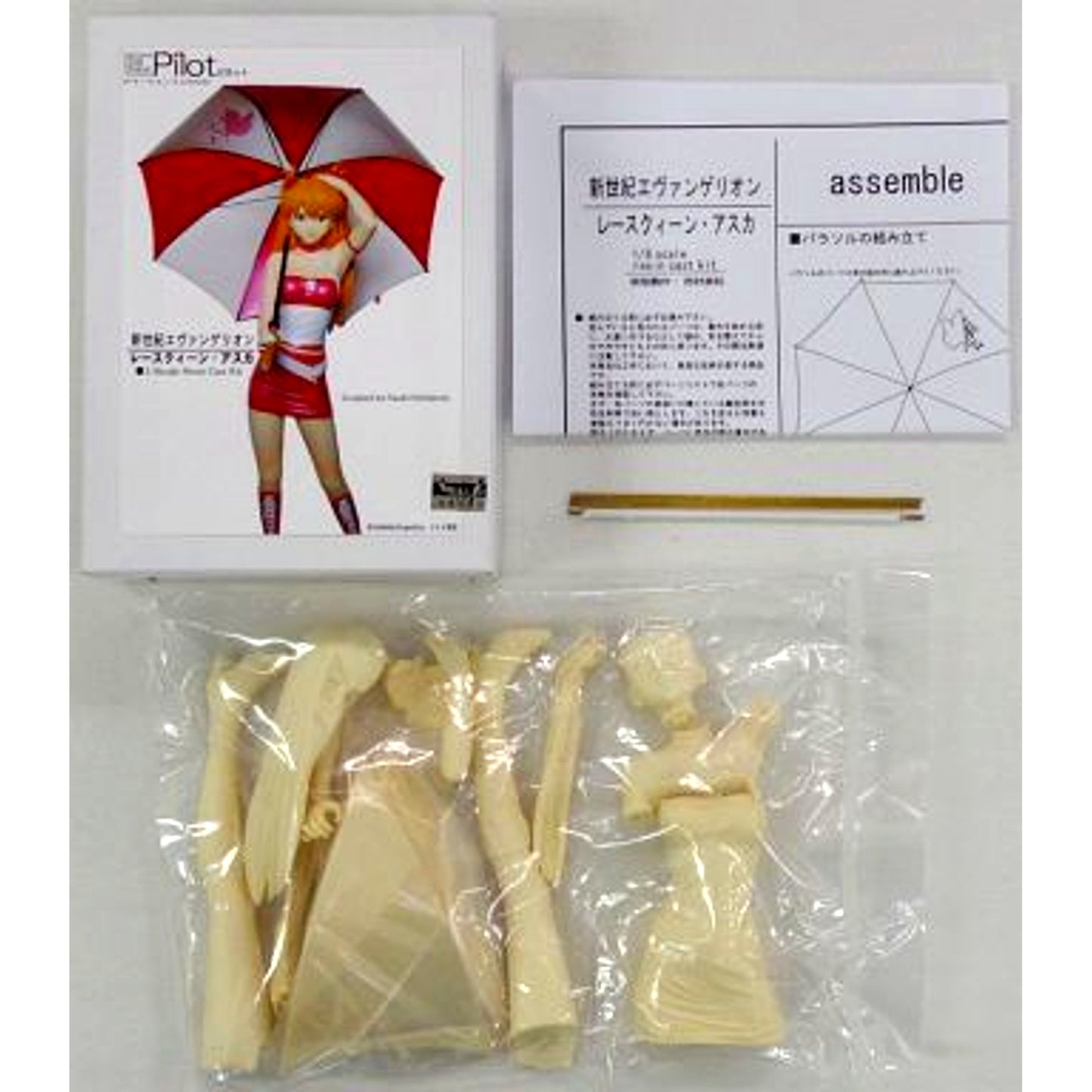 Race Queen Asuka Soryu Asuka Langley Neon Genesis Evangelion 1/6 Resin Cast Kit [USED]