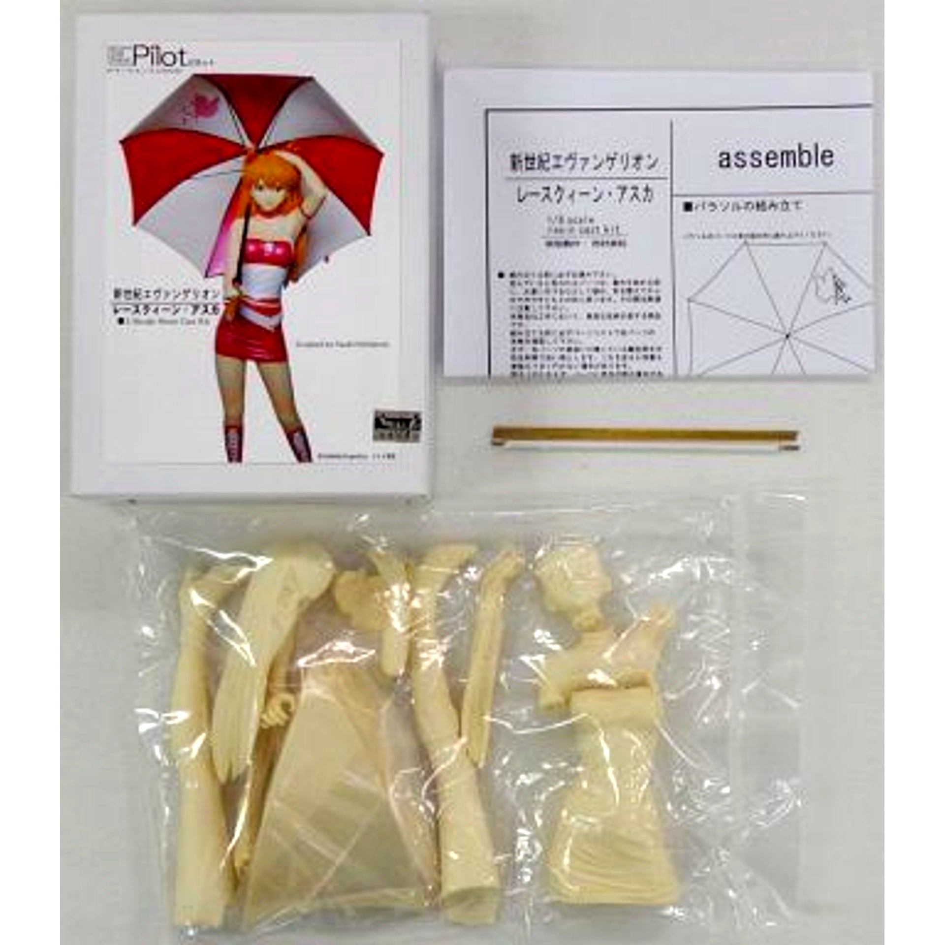 Race Queen Asuka Soryu Asuka Langley Neon Genesis Evangelion 1/6 Resin Cast Kit [USED]