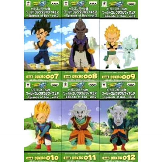 Dragon Ball Kai World Collectable Figure Episode of Boo Vol.2 Complete Set of 6 [USED]