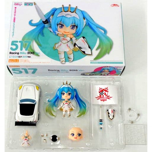 Racing Miku 2015 Ver. VOCALOID Nendoroid 517 Individual Sponsor Bonus for GOODSMILE RACING 2015 [USED]