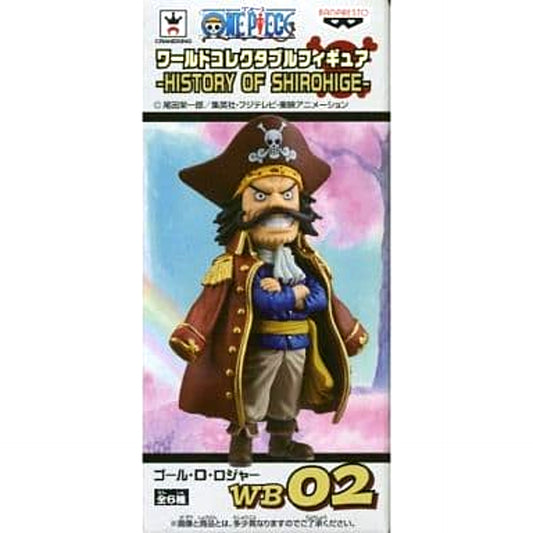 Gol D. Roger One Piece World Collectable Figure History Of Shirohige [USED]