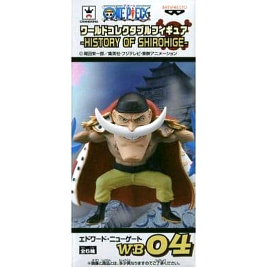 Edward Newgate White Coat Use Ability One Piece World Collectable Figure History Of Shirohige [USED]