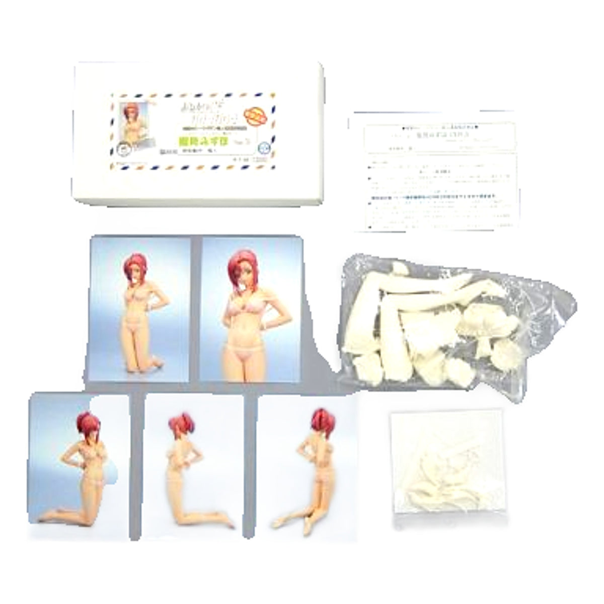 Please Teacher! Mizuho Kazami Ver. 3 Swimsuit Resin Cast Kit 1/7 Dengeki Hobby Magazine Mail Order Only Figure [USED]
