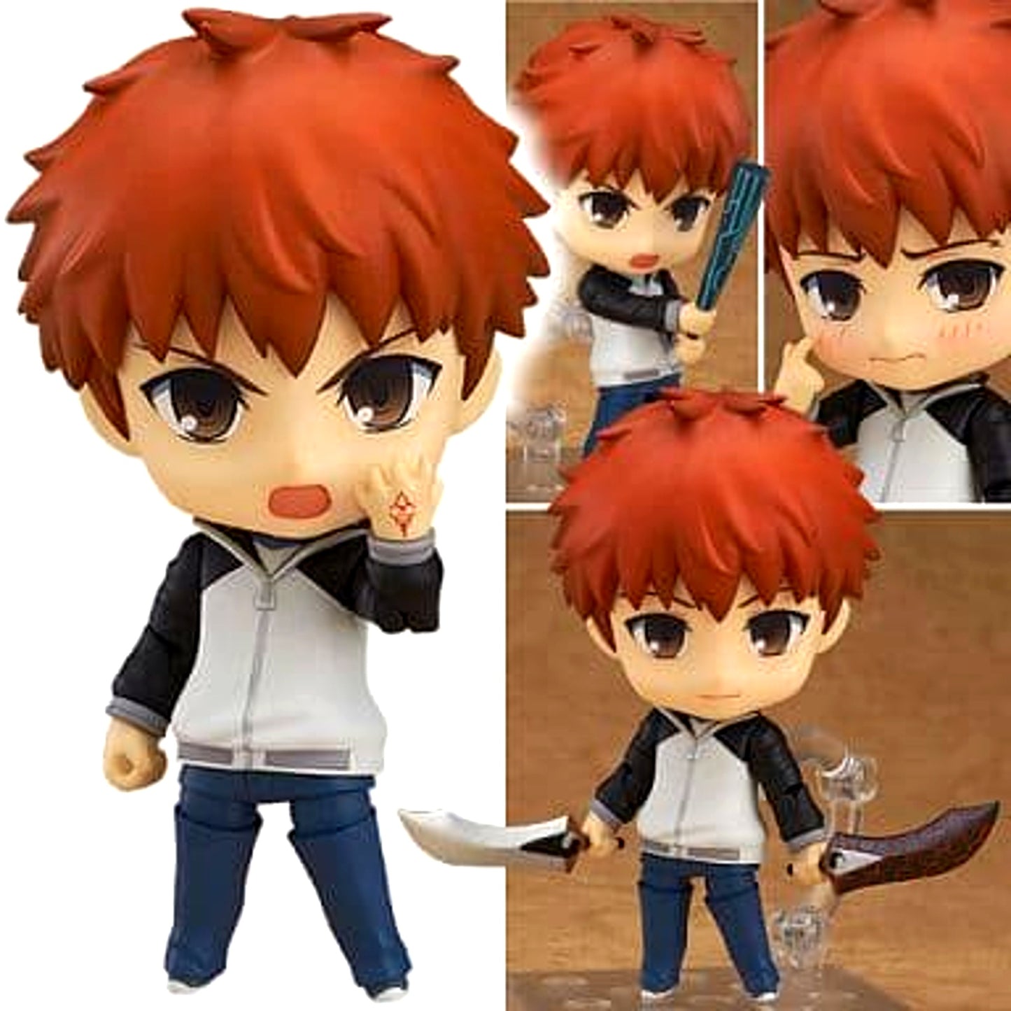 Shiro Emiya Fate/stay night: Unlimited Blade Works Nendoroid 555 [USED]