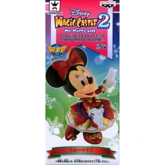 Minnie Mouse Disney Magical World World Collectable Figure Christmas Costume [USED]