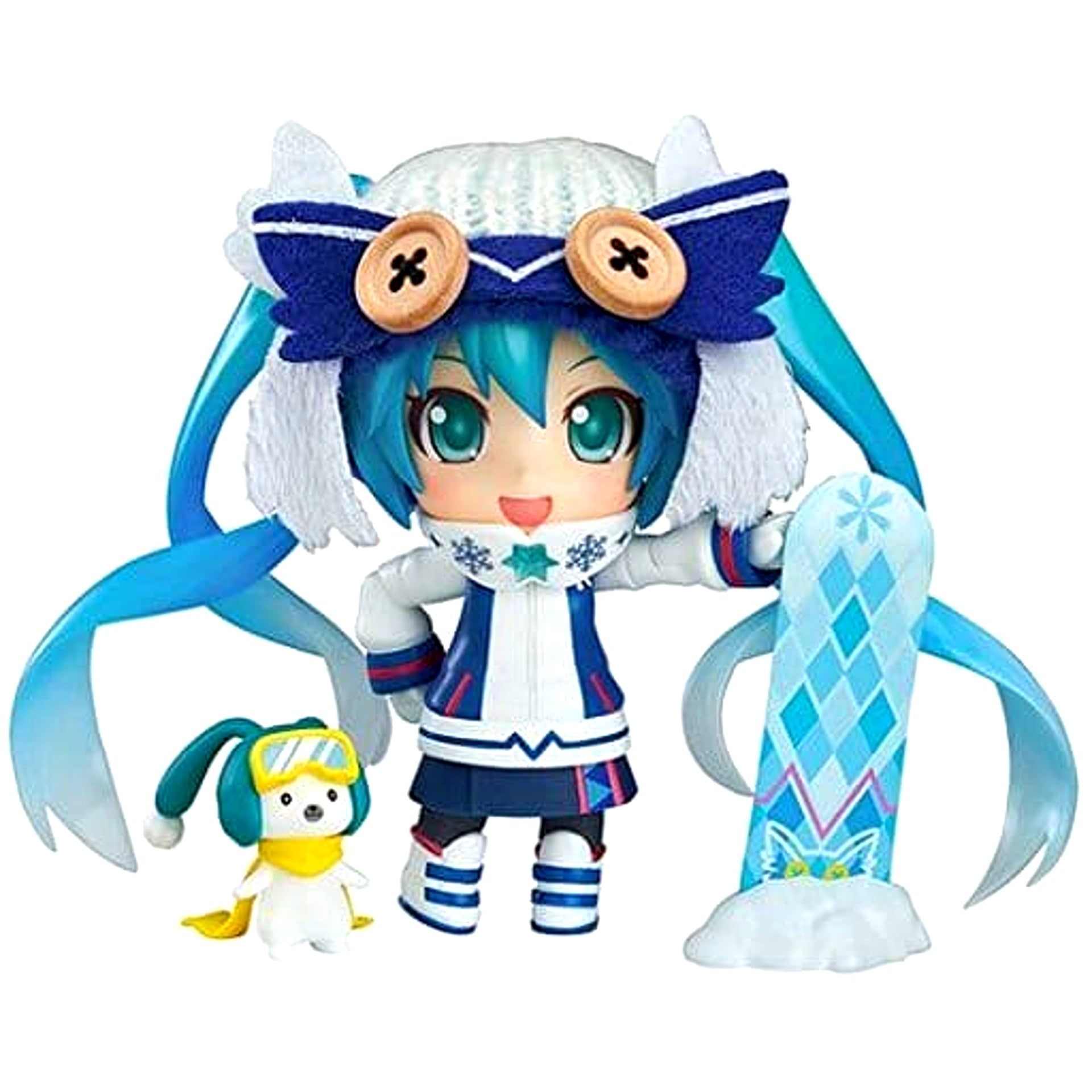 Snow Miku Snow Owl Ver. VOCALOID Nendoroid 570 Wonder Festival 2016 Winter & Sapporo Snow Festival 67th & GOODSMILE ONLINE SHOP Limited Edition [USED]