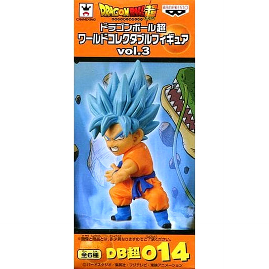 Dragon Ball Super Super Saiyan God Super Saiyan Son Goku World Collectable Figure Vol.3 [USED]